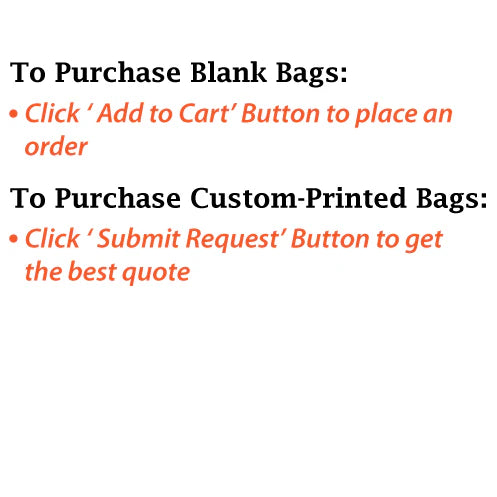 Matte Laminated Paper Euro tote (S) 8"W x 4"D x 10”H