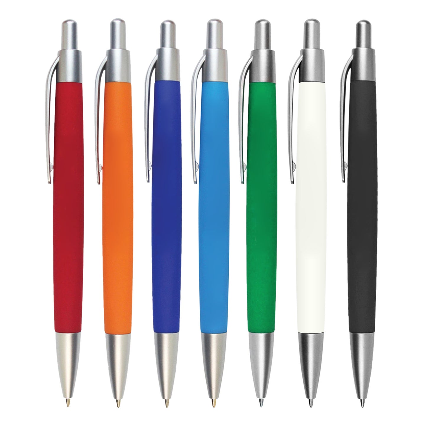 Promo Click-Action Plastic Ballpoint Pen - Single Color or Full Color