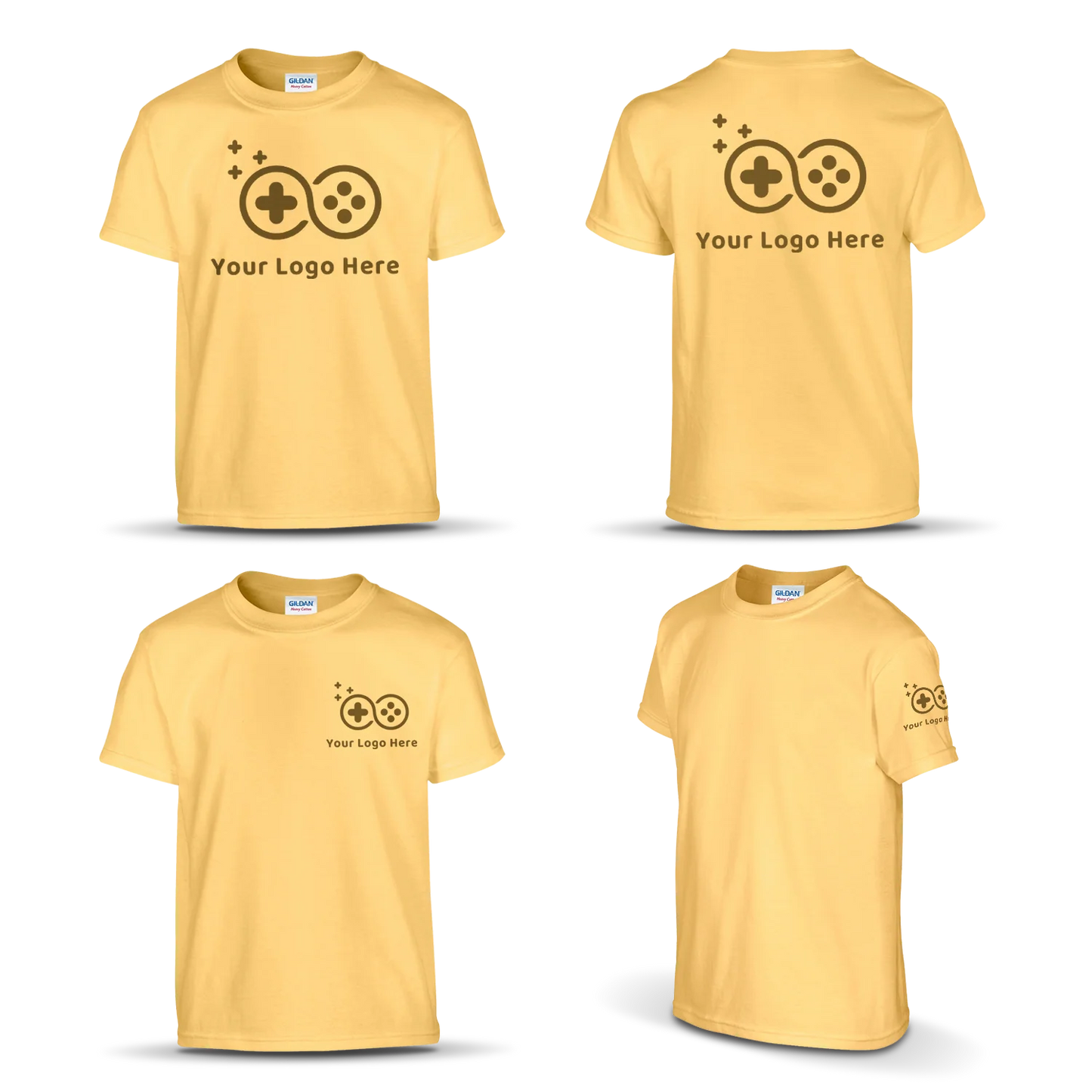 Gildan Youth Heavy Cotton T-Shirt G500B - Screen/DTF Printing 2026