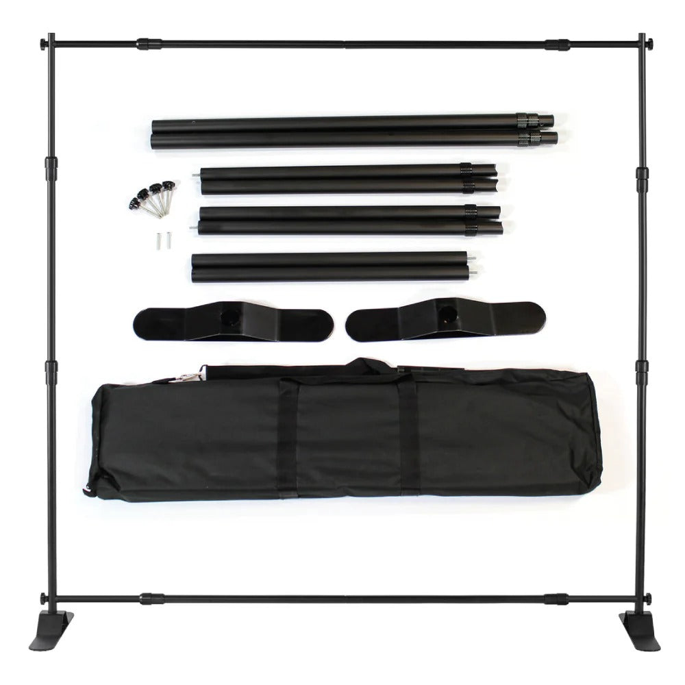 Telescopic Banner Backdrop | Custom Media Wall