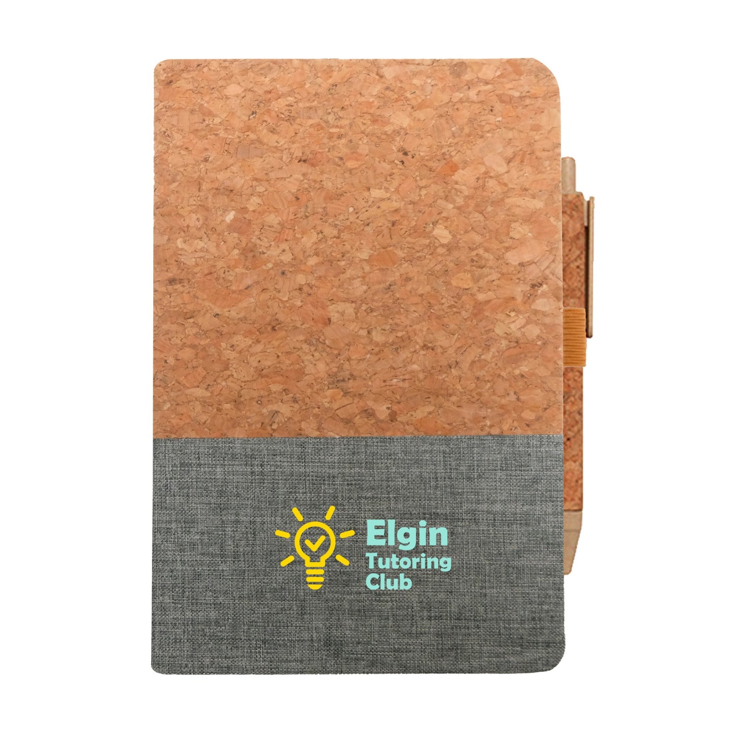 Montado Cork And Linen Journal with Cork Covered Pen Set - Single Colo 2026