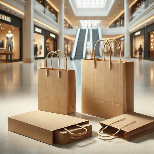 Sustainable Kraft Paper Shopping Bags – The Perfect Eco-Friendly Choice