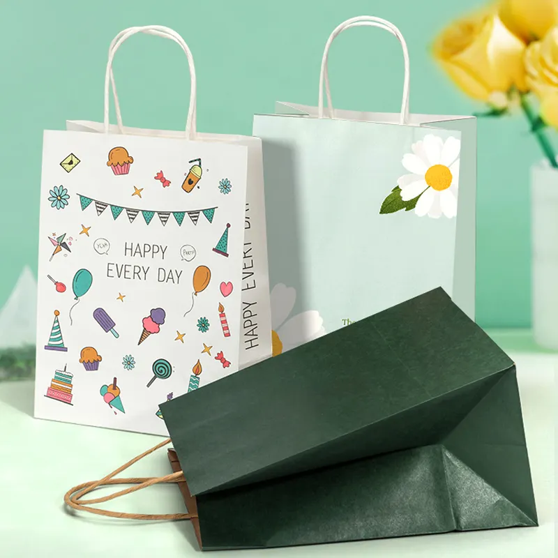 Boost Your Brand with Custom Paper Bags - Any Size, Any Color, No Setup Fee!