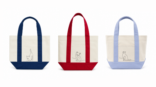 New Mini Two-Tone Canvas Tote Bags: Compact, Practical and Customizable