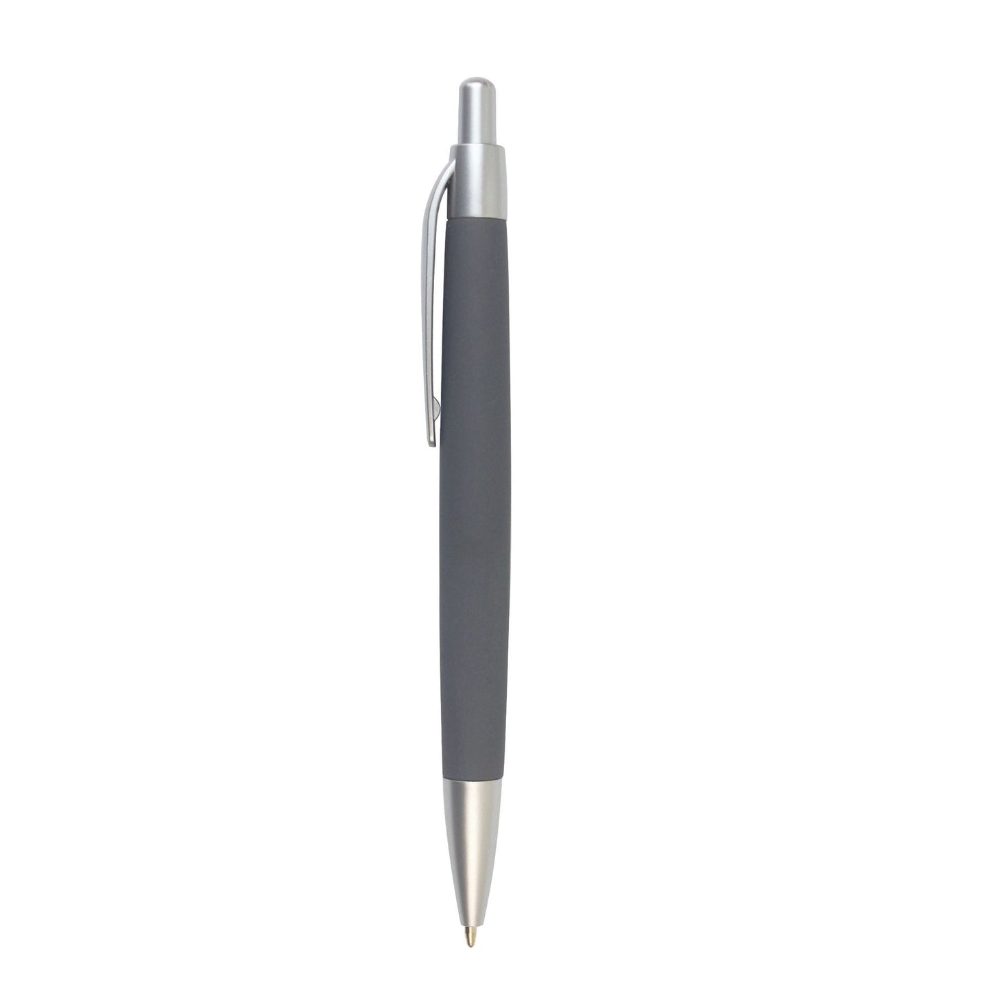 Promo Click-Action Plastic Ballpoint Pen - Single Colour Logo Printed