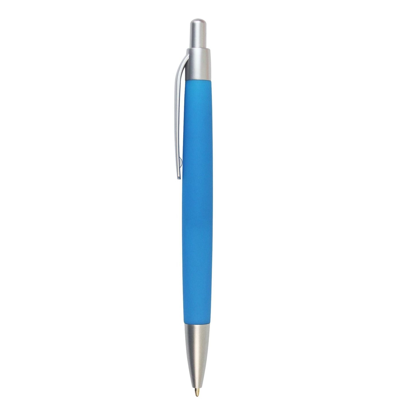 Promo Click-Action Plastic Ballpoint Pen - Single Colour Logo Printed