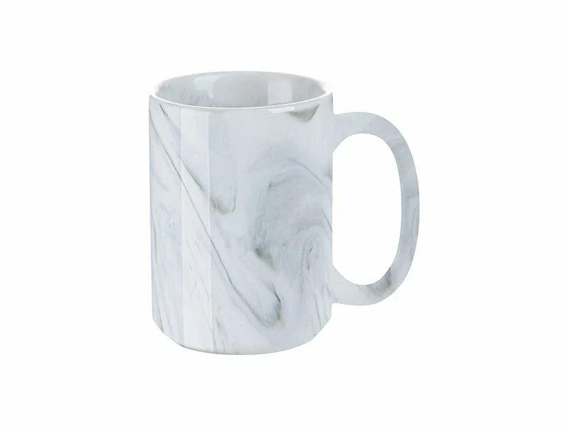 15oz Ceramic Marble Mug - Full Colour Artwork Sublimation Printed 2026