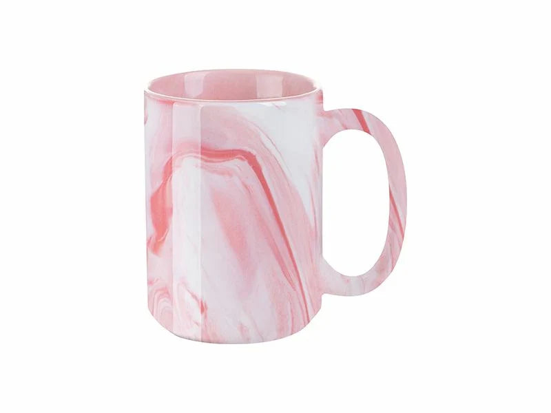 15oz Ceramic Marble Mug - Full Colour Artwork Sublimation Printed 2026