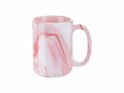 15oz Ceramic Marble Mug - Full Colour Artwork Sublimation Printed 2026