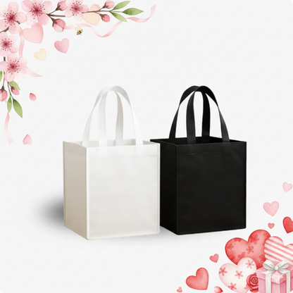 Reusable Non-Woven Shopping Bags Box Size 11"W x 11"D x 13"H - 80gsm