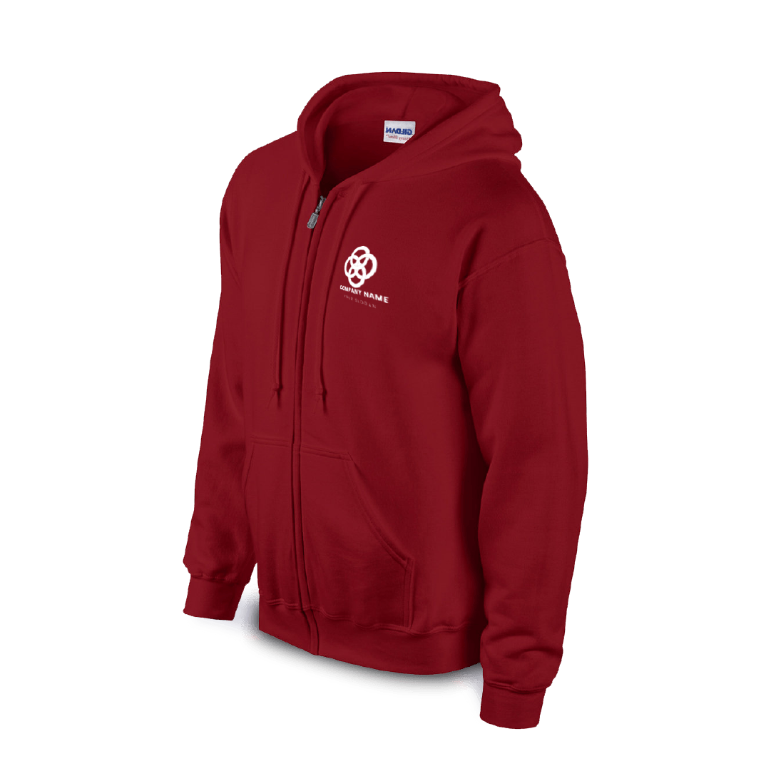 Gildan Adult Heavy Blend™ Full-Zip Hooded Sweatshirt G186