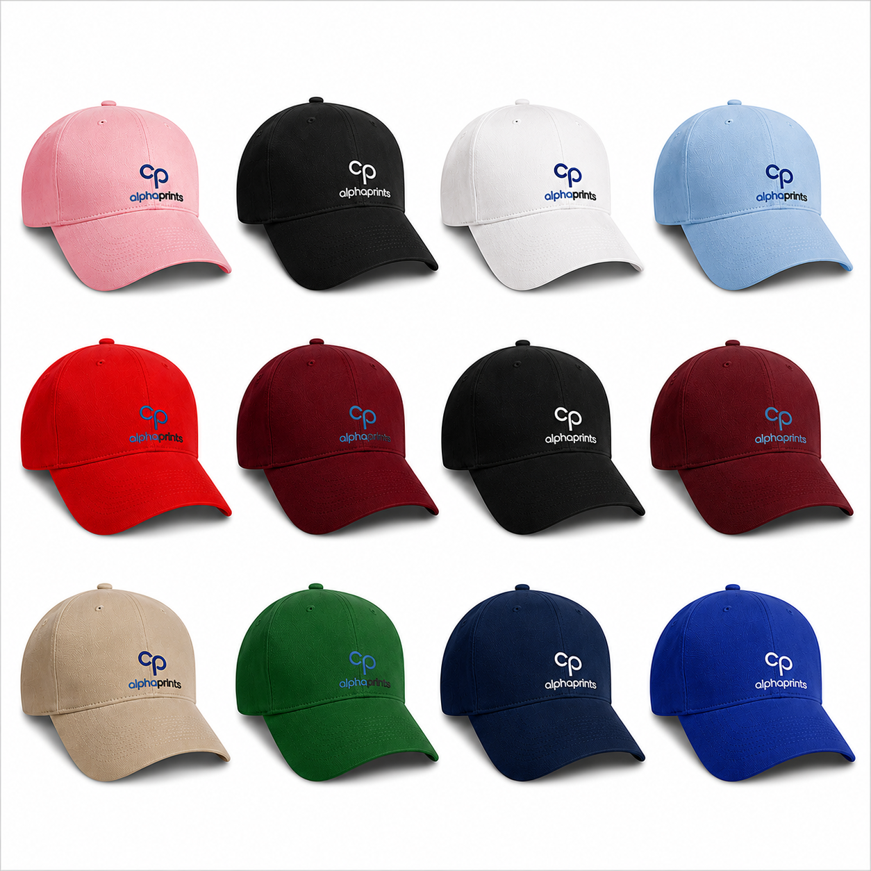 Custom Brushed Cotton Twill Cap | Embroidered Hats Canada