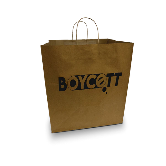 Large Paper Bags - Take Out Size 200pcs per Box - 14"W x 10"D x 15.5"H