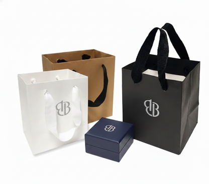Heavy Weight Paper Bags Manhattan Style 200gsm (XS) 5"W x 4"D x 6"H