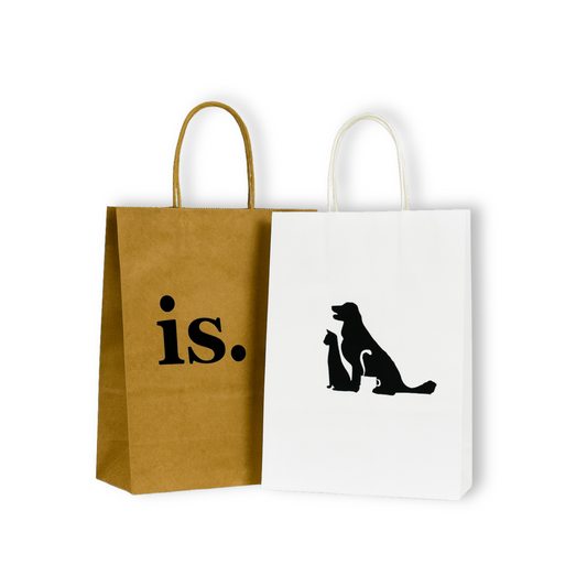 Kraft paper bag blank or custom print