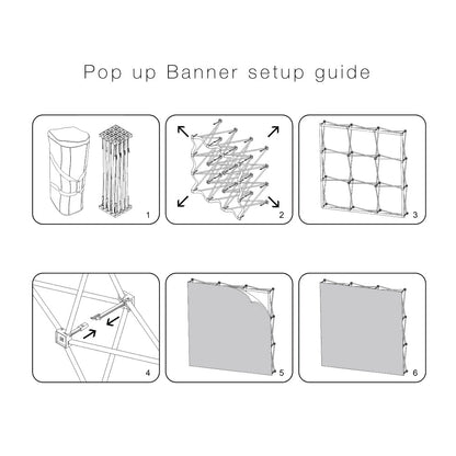 Telescopic Banner Backdrop | Custom Media Wall