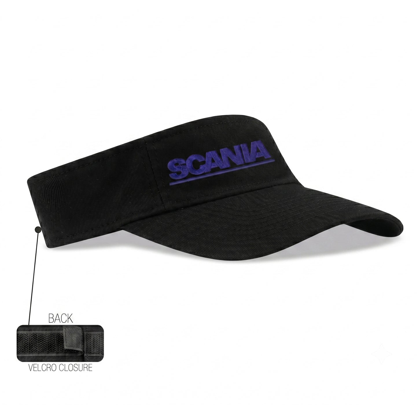 Washed Cotton Twill Visor