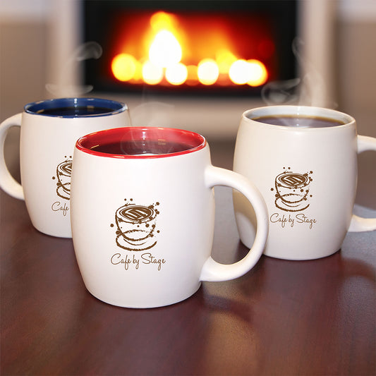 530 Ml. (18 Fl. Oz.) Barrel Mug - Single Color or Full Color Printing 2026