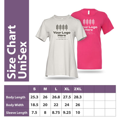 Bella + Canvas Ladies' Jersey Short-Sleeve T-Shirt BCB6400 - Screen/DT 2026