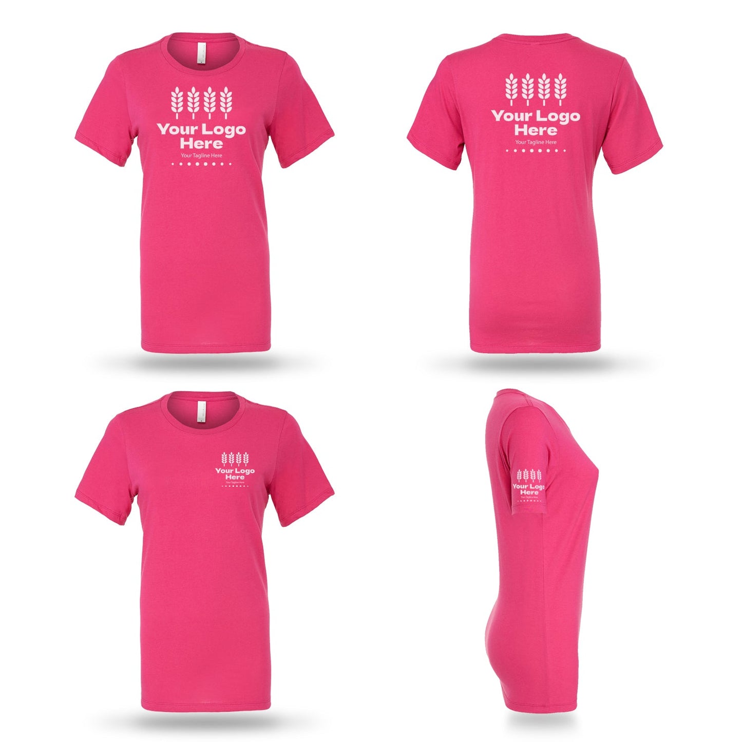 Bella + Canvas Ladies' Jersey Short-Sleeve T-Shirt BCB6400 - Screen/DT 2026