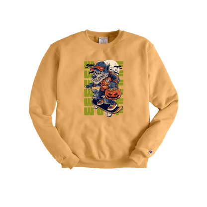 Champion Adult Powerblend® Crewneck Sweatshirt S600 - Screen/DTF Print 2026
