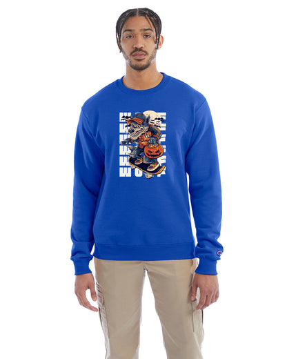 Champion Adult Powerblend® Crewneck Sweatshirt S600 - Screen/DTF Print 2026