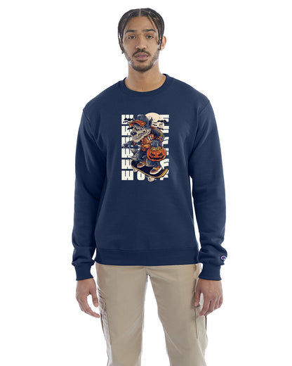 Champion Adult Powerblend® Crewneck Sweatshirt S600 - Screen/DTF Print 2026