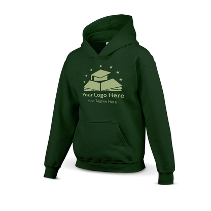 Gildan Youth Heavy Blend Hooded Sweatshirt G185B - Screen/DTF Printing