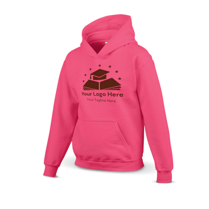 Gildan Youth Heavy Blend Hooded Sweatshirt G185B - Screen/DTF Printing