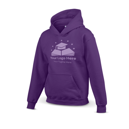 Gildan Youth Heavy Blend Hooded Sweatshirt G185B - Screen/DTF Printing