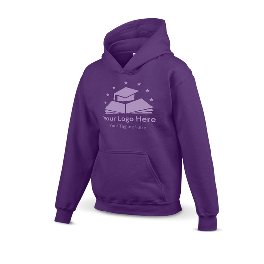 Gildan Youth Heavy Blend Hooded Sweatshirt G185B - Screen/DTF Printing
