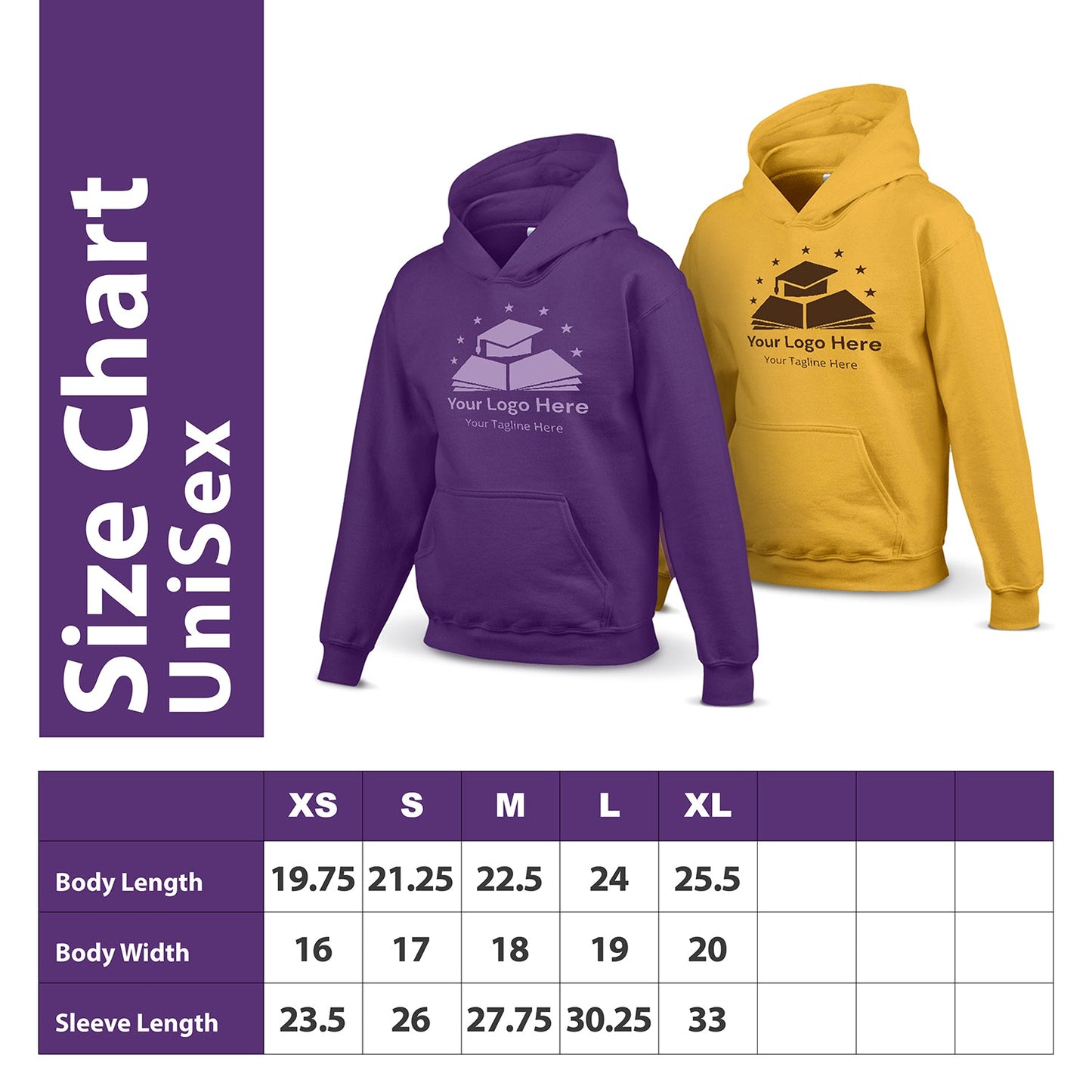 Gildan Youth Heavy Blend Hooded Sweatshirt G185B - Screen/DTF Printing