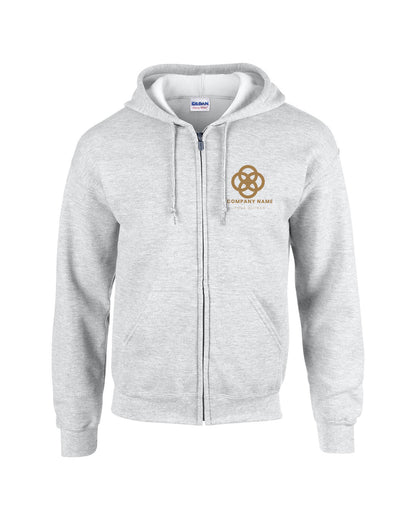 Gildan Adult Heavy Blend™ Full-Zip Hooded Sweatshirt G186 - Screen/DTF 2026