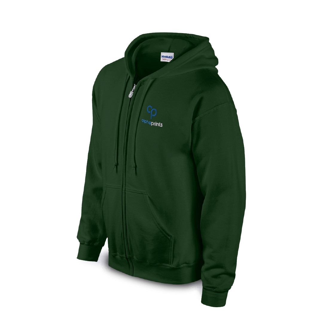 Gildan Adult Heavy Blend™ Full-Zip Hooded Sweatshirt G186 - Embroidere 2026