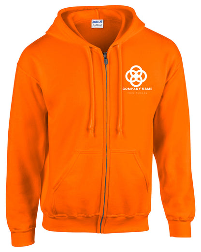 Gildan Adult Heavy Blend™ Full-Zip Hooded Sweatshirt G186 - Screen/DTF 2026