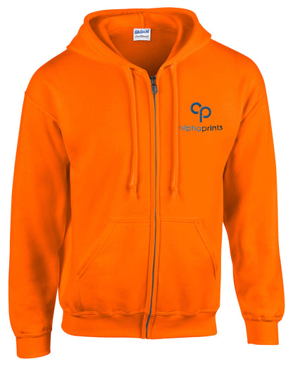 Gildan Adult Heavy Blend™ Full-Zip Hooded Sweatshirt G186 - Embroidere 2026
