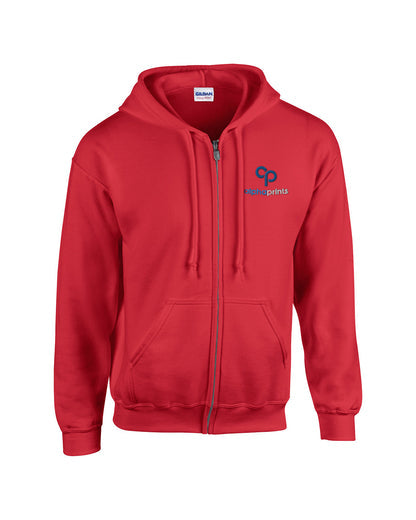 Gildan Adult Heavy Blend™ Full-Zip Hooded Sweatshirt G186 - Embroidere 2026