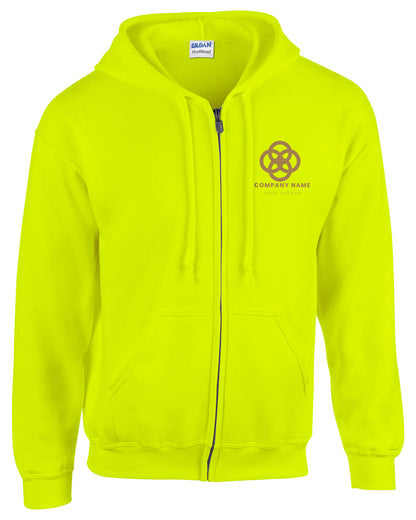 Gildan Adult Heavy Blend™ Full-Zip Hooded Sweatshirt G186 - Screen/DTF 2026