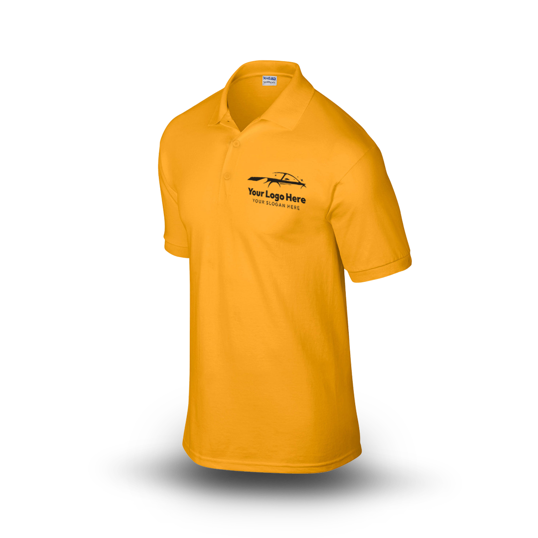 Gildan Adult Jersey Polo T-Shirt G880 - Screen/DTF Printing 2026