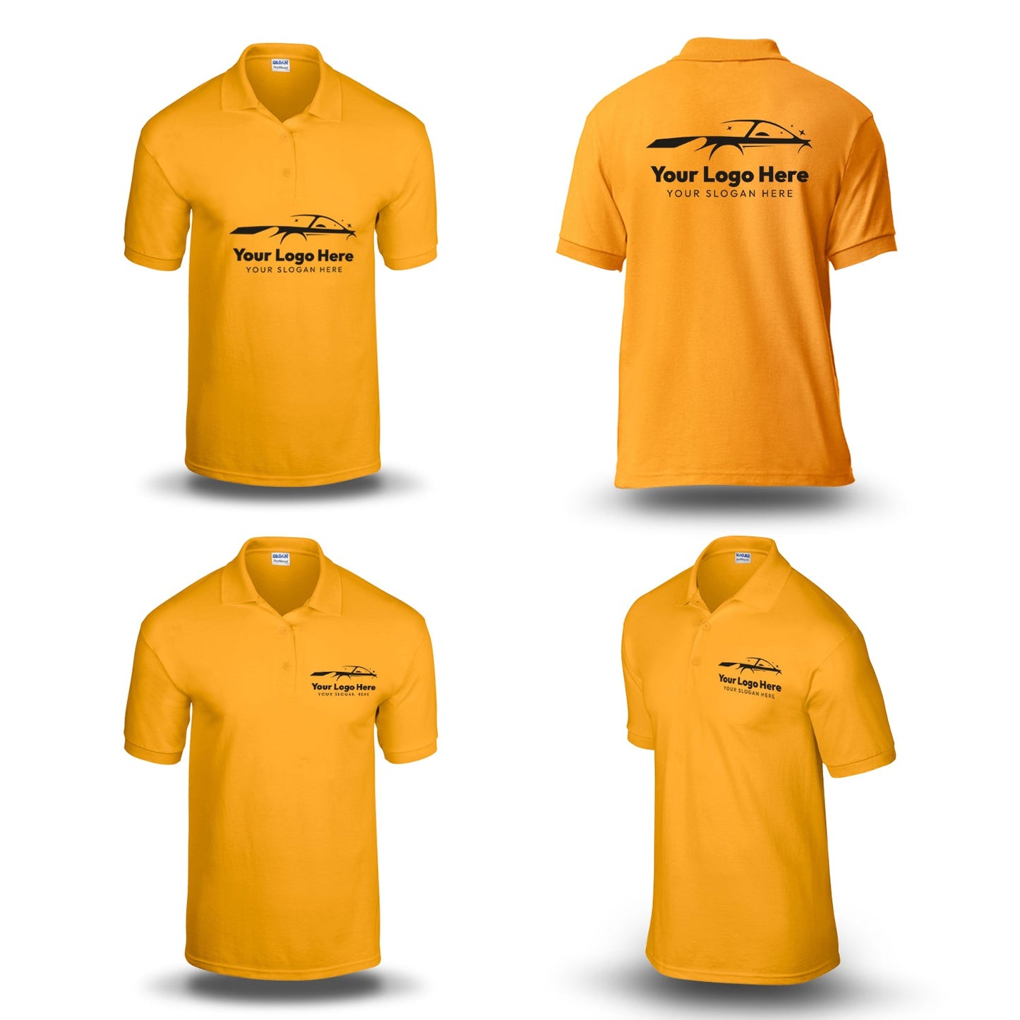 Gildan Adult Jersey Polo T-Shirt G880 - Screen/DTF Printing 2026