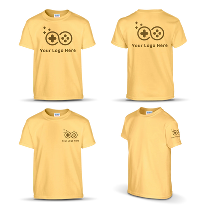 Gildan Youth Heavy Cotton T-Shirt G500B - Screen/DTF Printing 2026