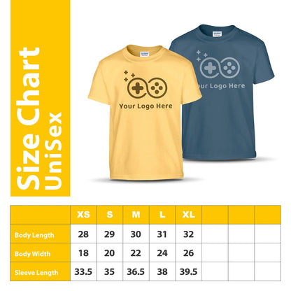 Gildan Youth Heavy Cotton T-Shirt G500B - Screen/DTF Printing 2026
