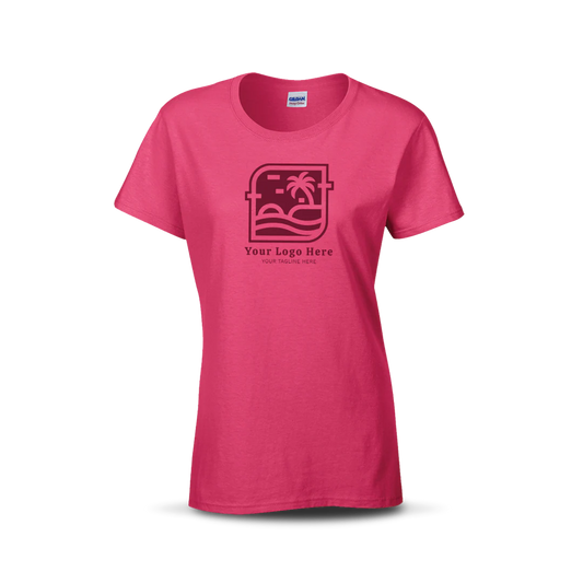 Gildan Ladies' Heavy Cotton T-Shirt G500L - Screen/DTF Printing 2026