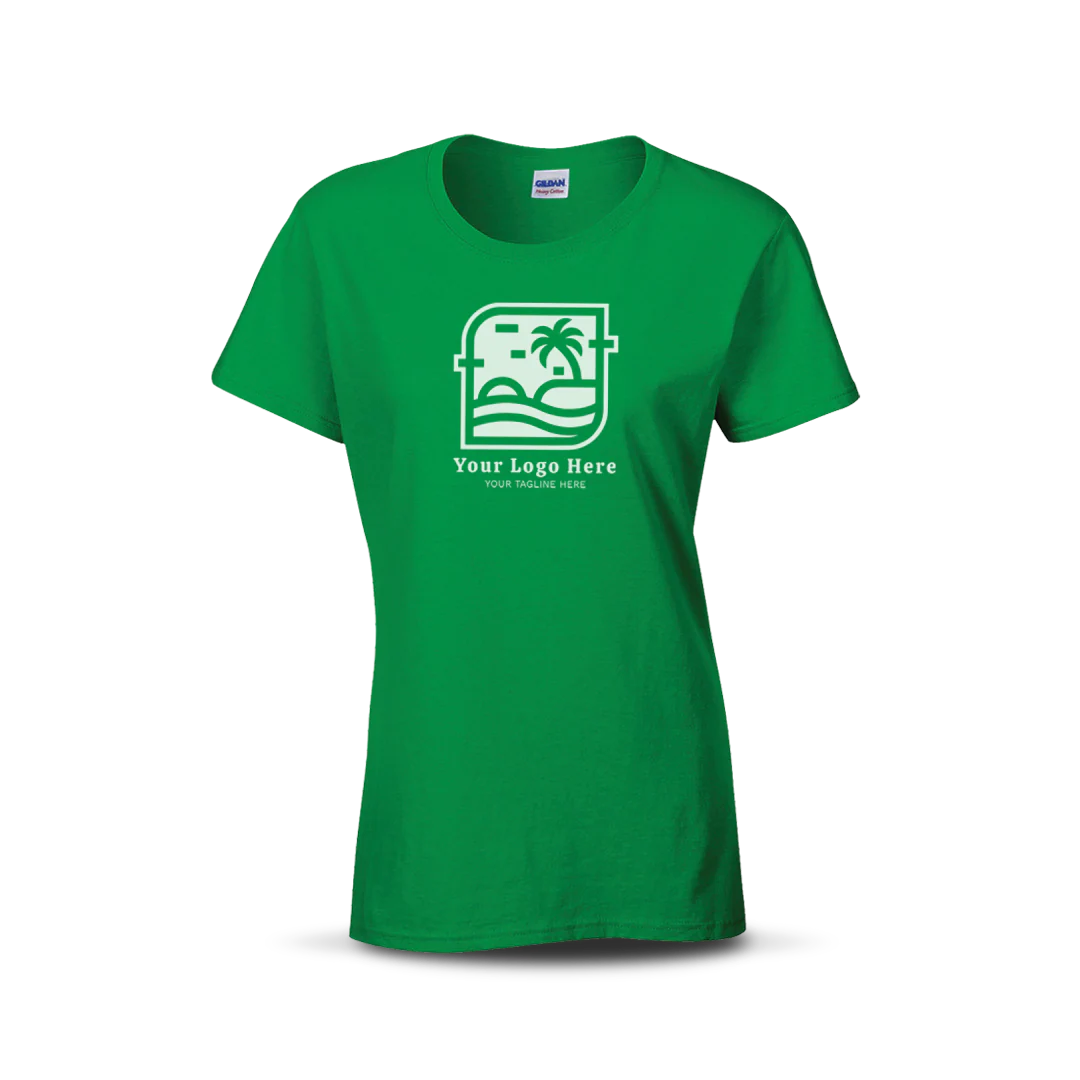 Gildan Ladies' Heavy Cotton T-Shirt G500L - Screen/DTF Printing 2026