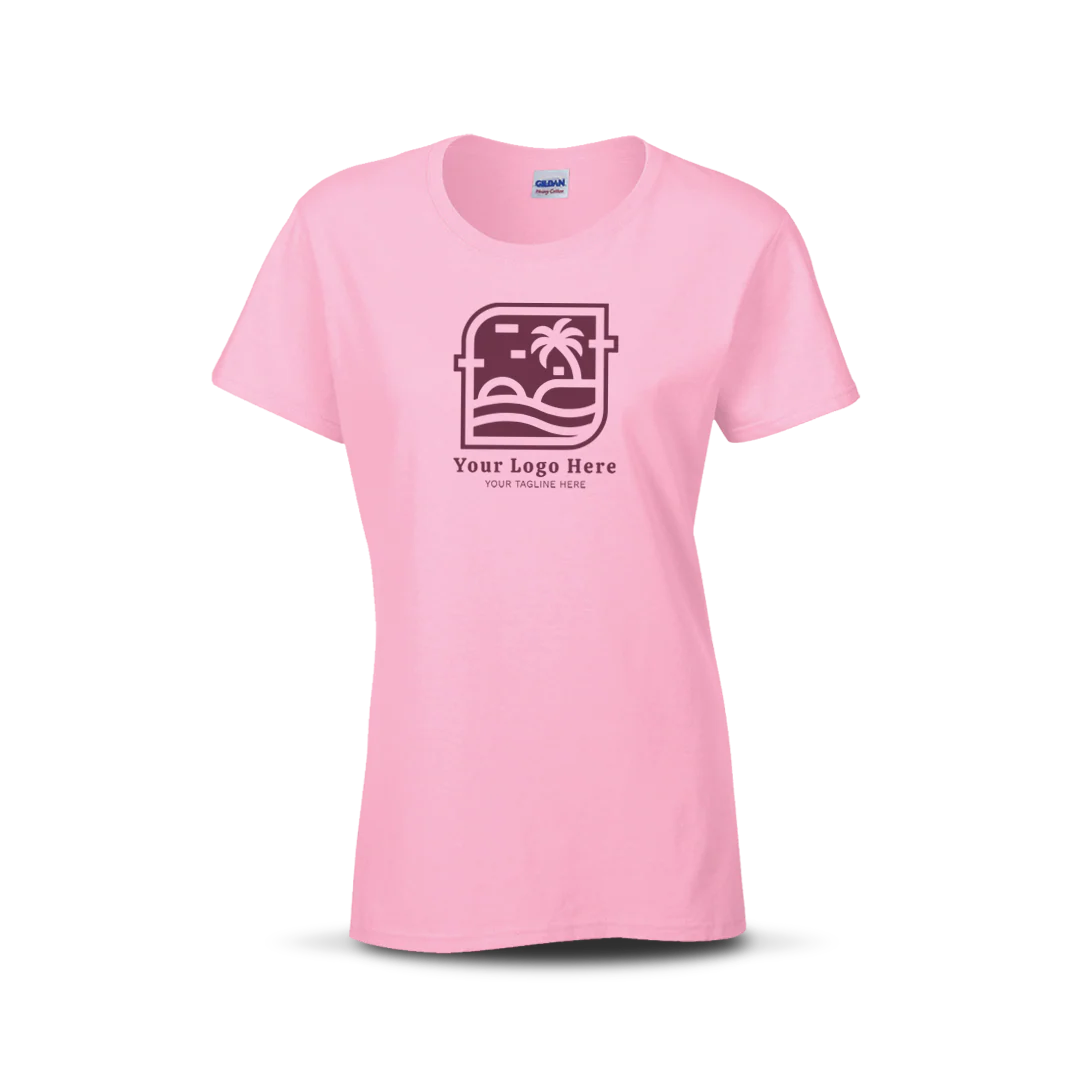 Gildan Ladies' Heavy Cotton T-Shirt G500L - Screen/DTF Printing 2026
