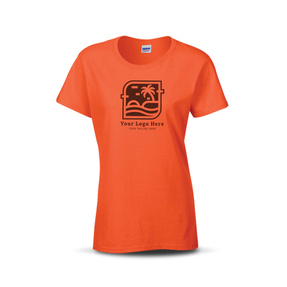Gildan Ladies' Heavy Cotton T-Shirt G500L - Screen/DTF Printing 2026