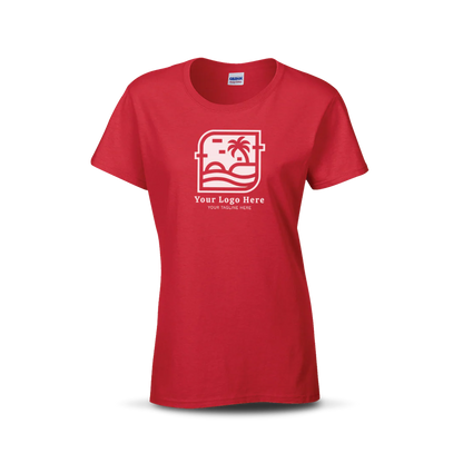 Gildan Ladies' Heavy Cotton T-Shirt G500L - Screen/DTF Printing 2026