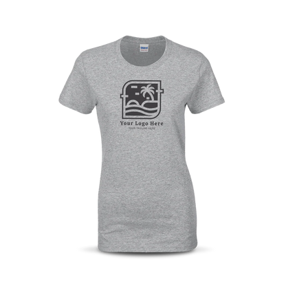 Gildan Ladies' Heavy Cotton T-Shirt G500L - Screen/DTF Printing 2026
