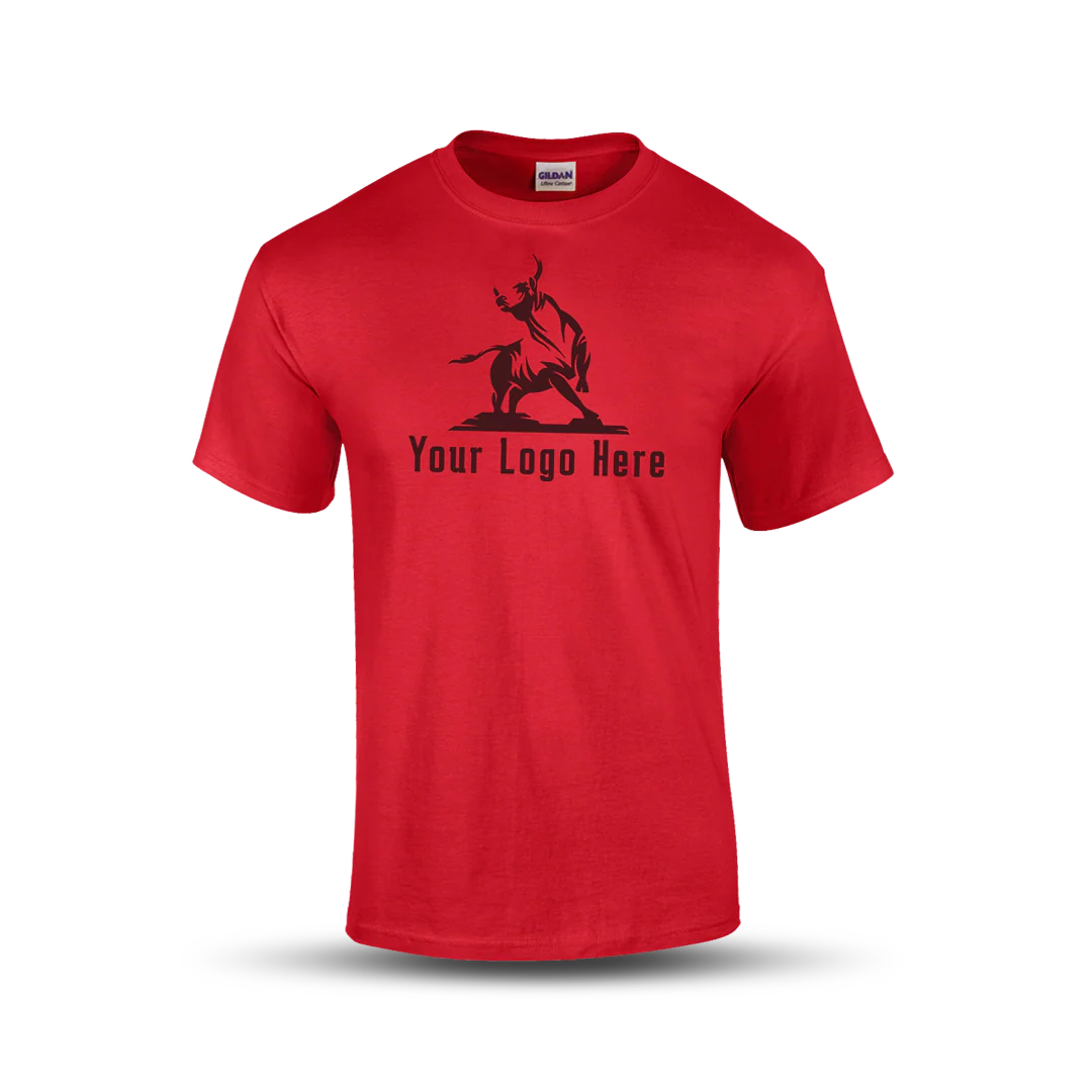 Gildan Adult Ultra Cotton T-Shirt G200 - Screen/DTF Printing 2026