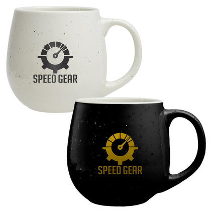 Kootenay Speckled 520 Ml. (17.6 Fl. Oz.) New Bone China Mug - Single Color or Full Color Printing 2026